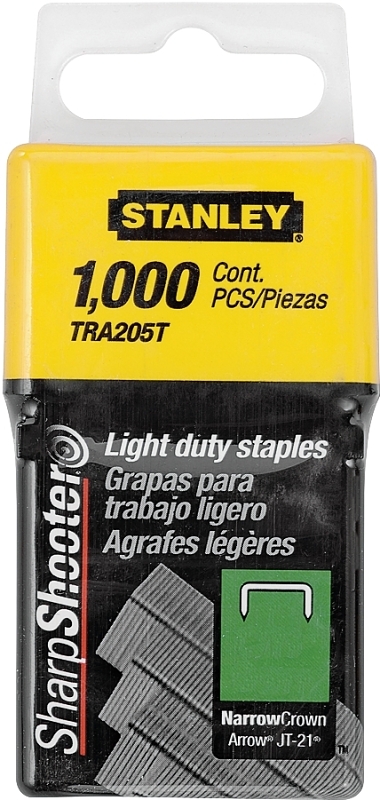 STAPLE LT DTY 1000PK 1/4IN    