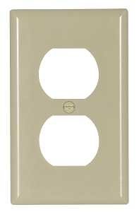 [4248134] WALLPLATE 1 GANG DPX IVRY 1/PK