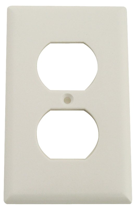 [6326284] WALLPLATE 1 GANG DPX WHT 1PK  