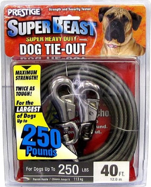 TIE OUT SUPER BEAST 40FT      