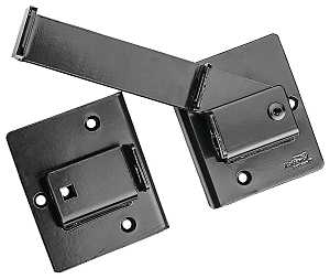 LATCH ORN DOOR/GATE BLACK     