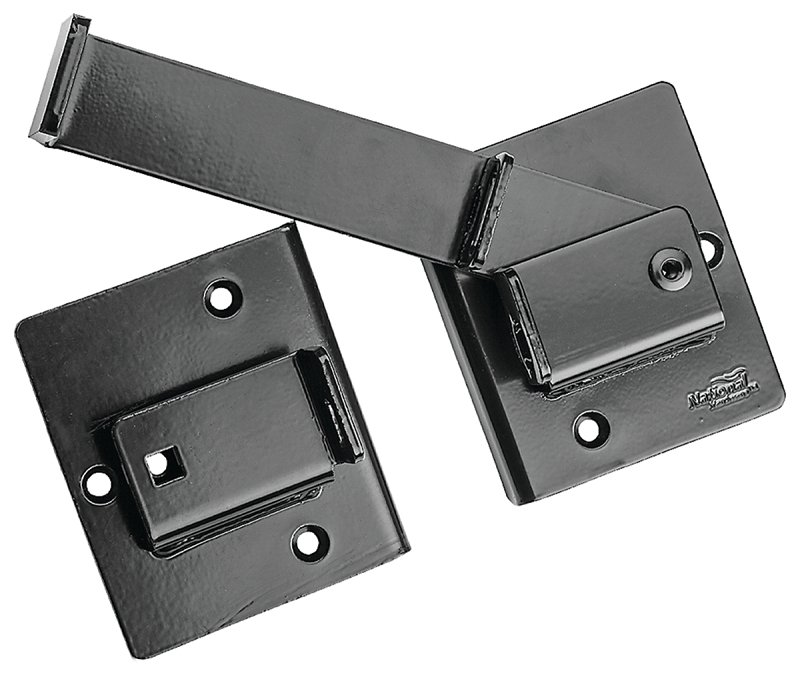 [7182868] LATCH ORN DOOR/GATE BLACK     