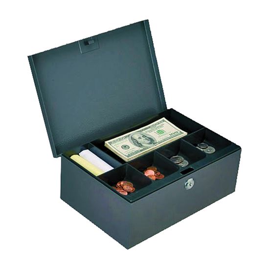 BOX CASH W/KEY 11.54X7.8X4.34 