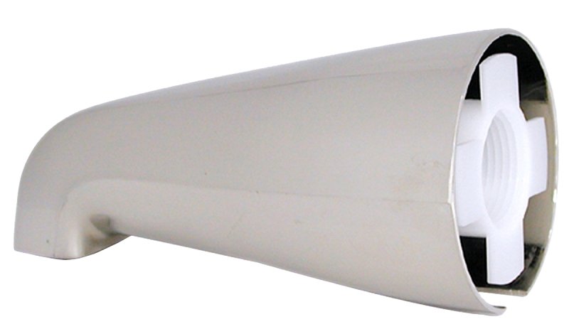 [9903527] SPOUT TUB W/O DIVERTR BRSH NKL