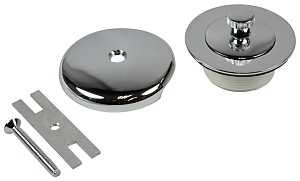TRIM KIT TUB DRAIN LIFT CHROME
