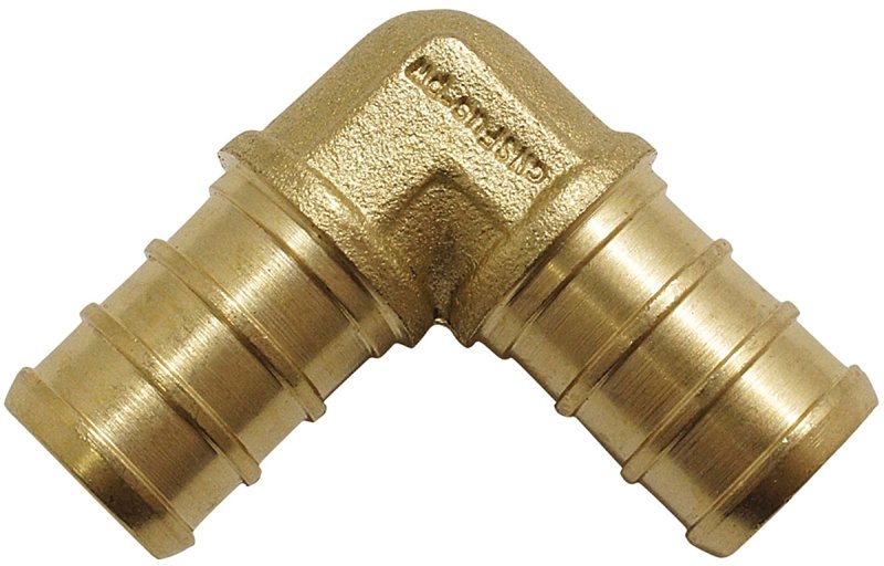 FITTING PEX 1/2 BRS ELBOW 10PK