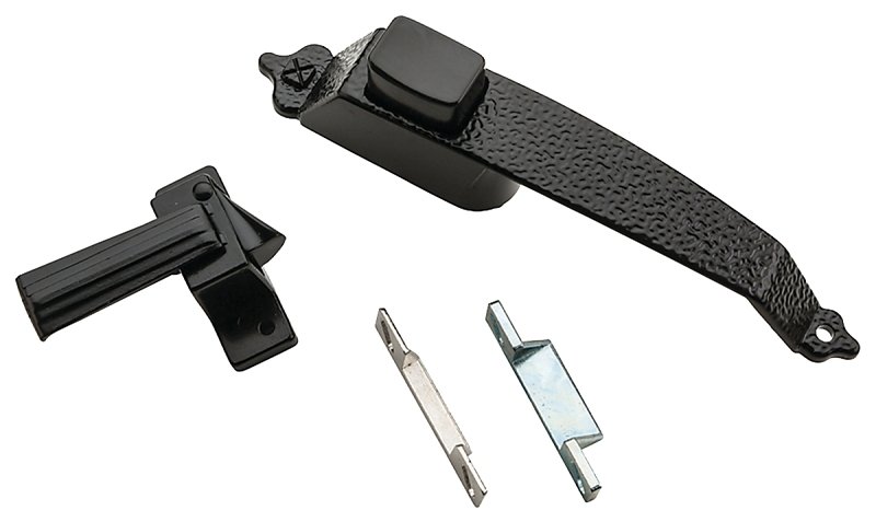 LATCH STORM DOOR BLACK        