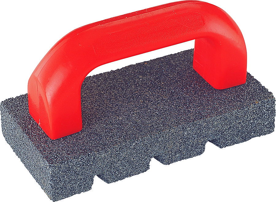 BRICK RUB SILICON CARB FLUTED 