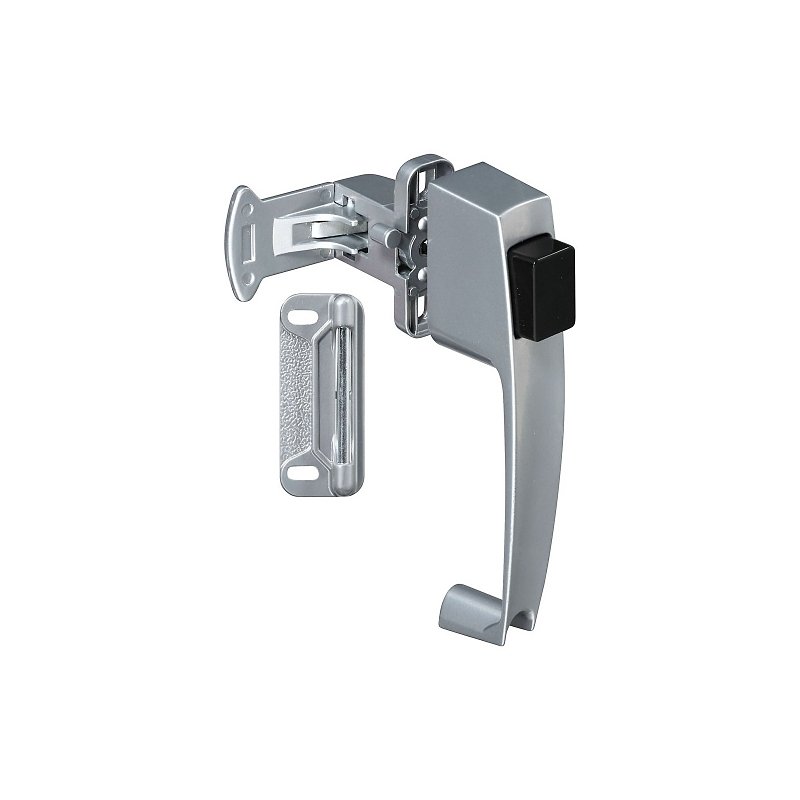 [7158991] LATCH PUSHBTTN SILVER 1-3/4IN 