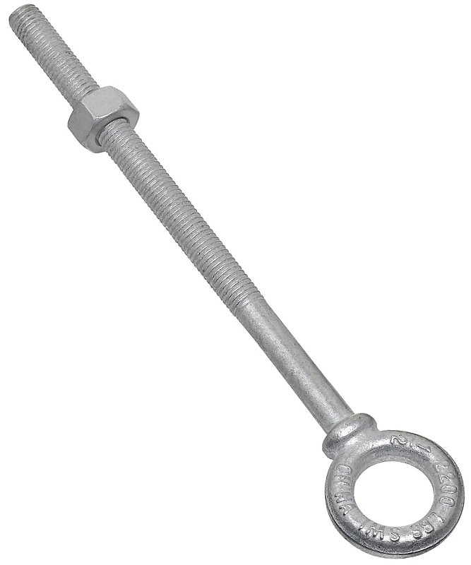 [8889255] EYE BOLT W/NUT 1/2X8IN GALV   