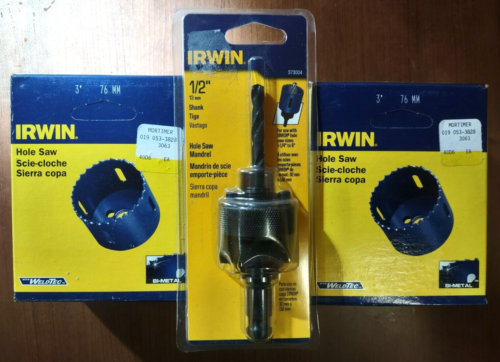 HOLE SAW BI-METAL 3IN         