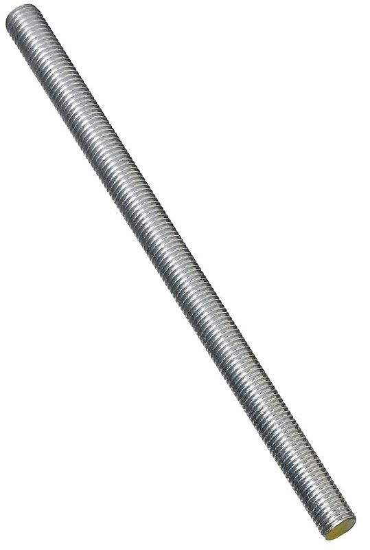 [5524244] STEEL ROD THRD ZN YEL3/4-10X24