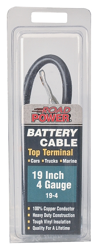 CABLE BATT TOP POST 19IN      