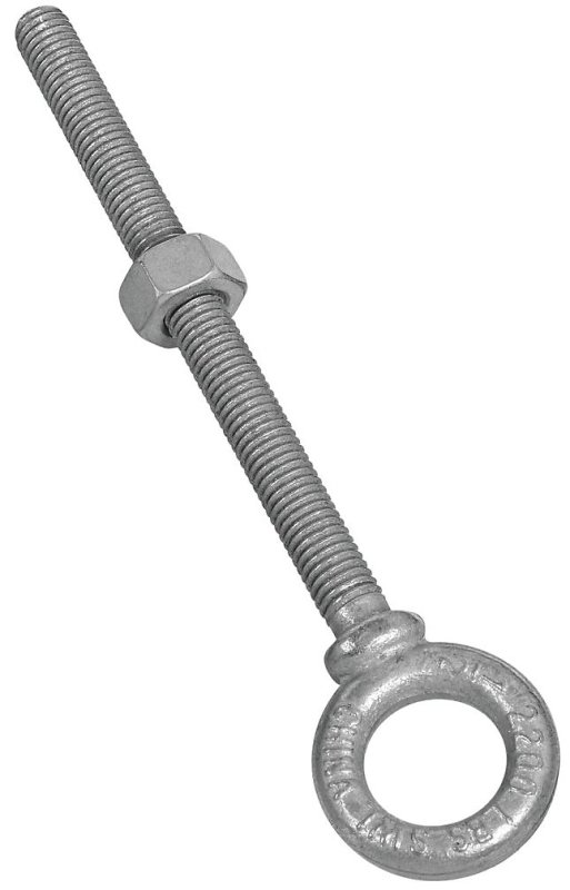 [1357904] EYE BOLT W/NUT 1/2X6IN GALV   