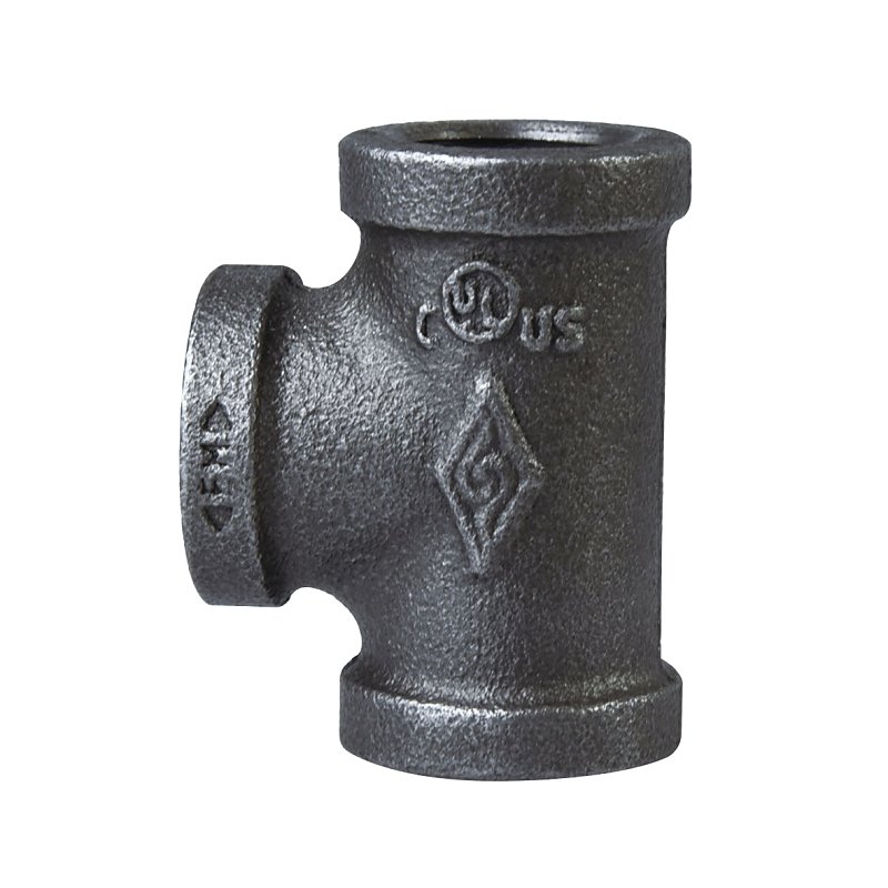 [6101430] TEE BLK MALLEABLE PIPE 2IN    