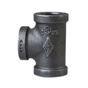 TEE BLK MALLEABLE PIPE 2IN    