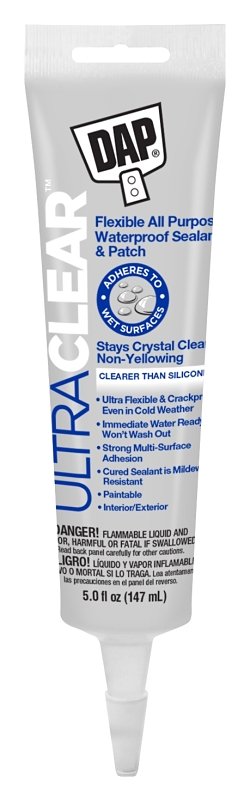 SEALANT FLEXIBLE CLEAR 5OZ    