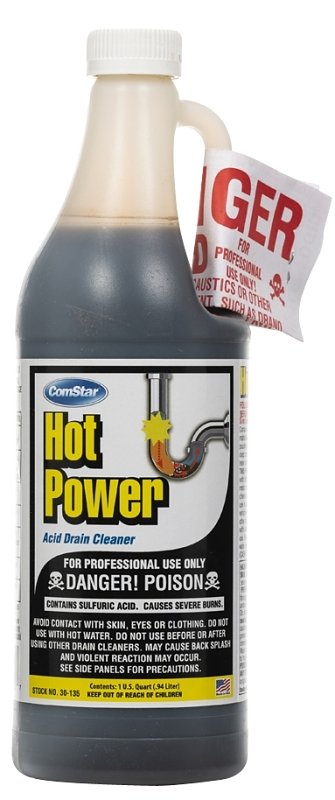 [6762710] DRAIN CLEANER HOT POWER QUART 