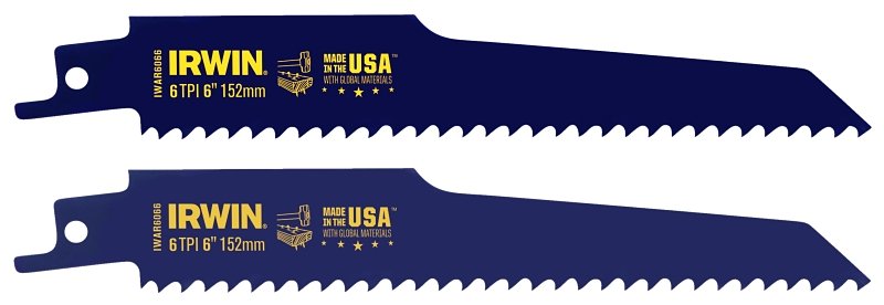 BLADE RECIP 6TPI 6IN 2PK      