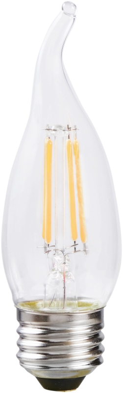 BULB LED B10 BENT CLR DAYLT 5W