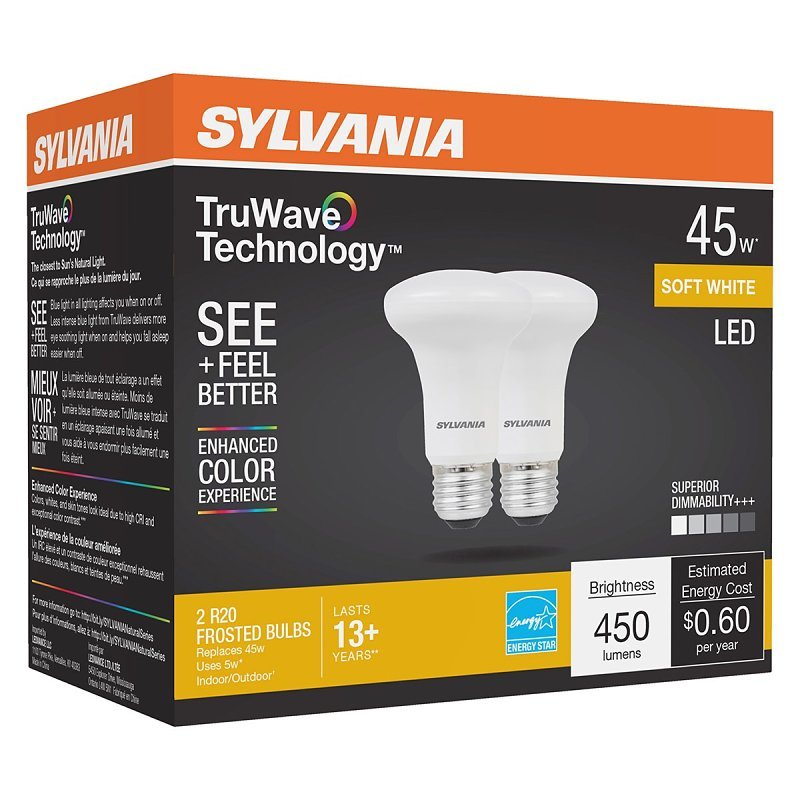 BULB LED R20 FLOOD SFTWHT 5W  