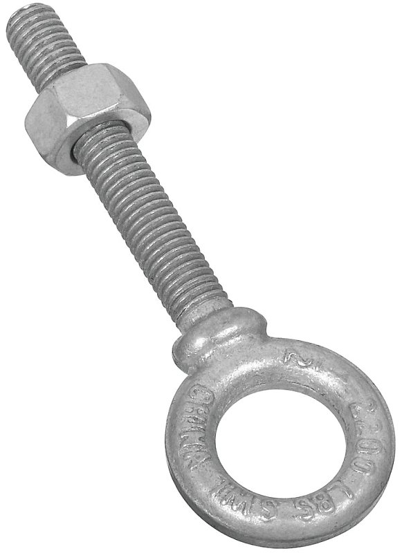 [4673091] EYE BOLT W/NUT 1/2X3.25IN GALV
