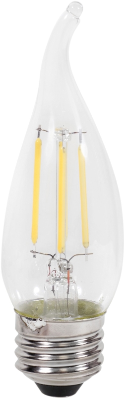 BULB LED BENT B10 CLR DAYLT 4W