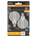 BULB LED G16.5/C CLR SFTWHT 5W