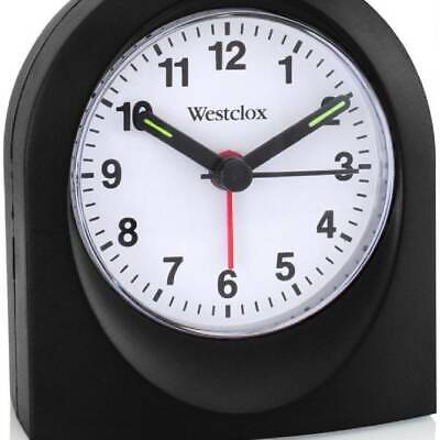 CLOCK ALARM QTZ BLK CASE      