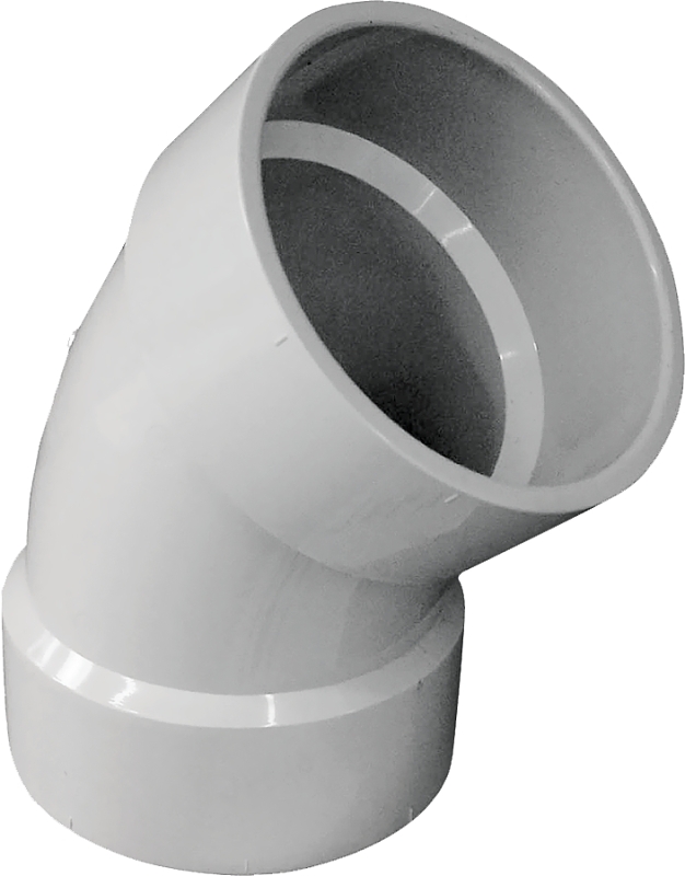 ELBOW DWV 45 DEG 4IN          