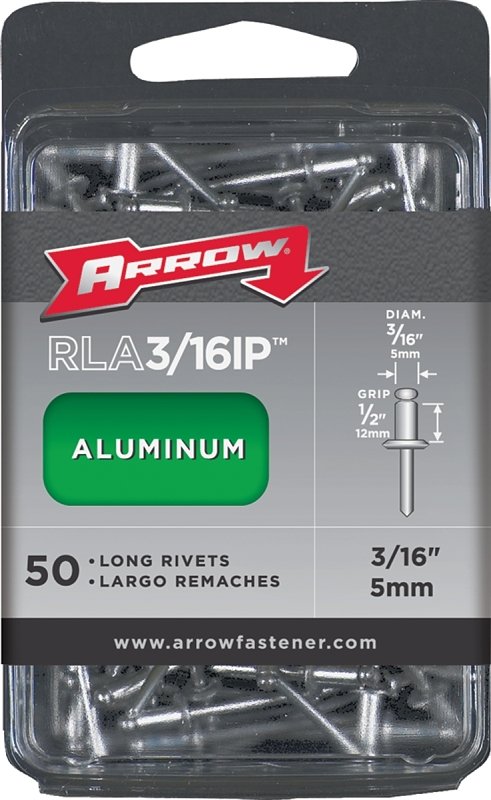 [6777874] RIVET LONG ALUM 3/16X1/2IN    