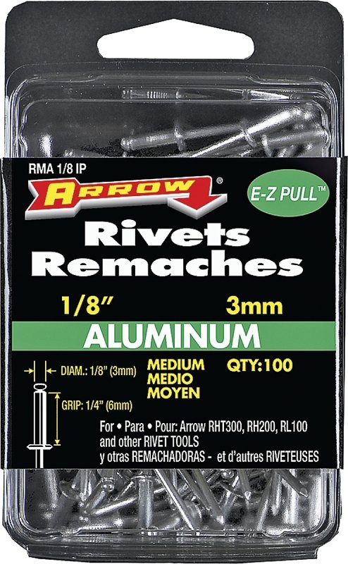 [6777932] RIVET MED ALUM 1/8X1/4IN      