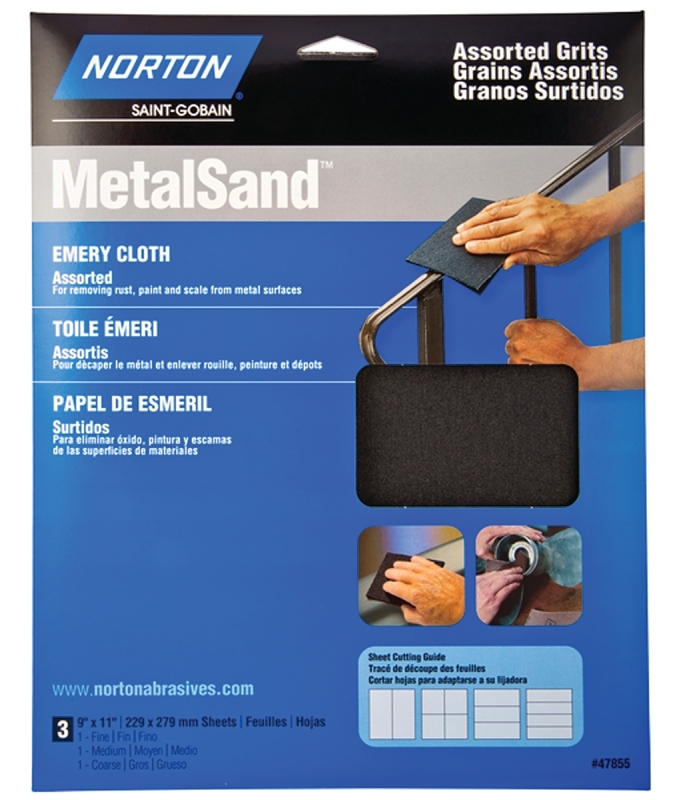 CLOTH EMRY HNDY PK ASST 9X11IN