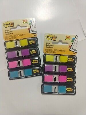 FLAGS POST-IT ASST 1/2 X1.7IN 