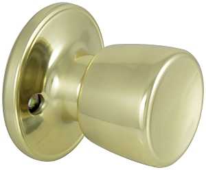 KNOB DUMMY TS POLISHED BRASS  