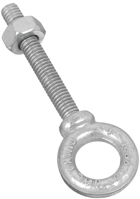 [7543010] EYE BOLT W/NUT 3/8X2.5IN GALV 