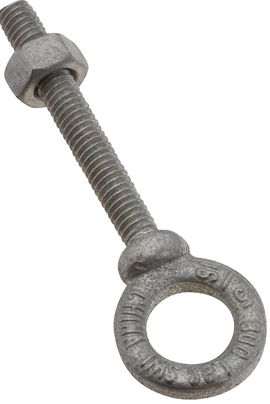 EYE BOLT W/NUT 5/16X2-1/4 GALV
