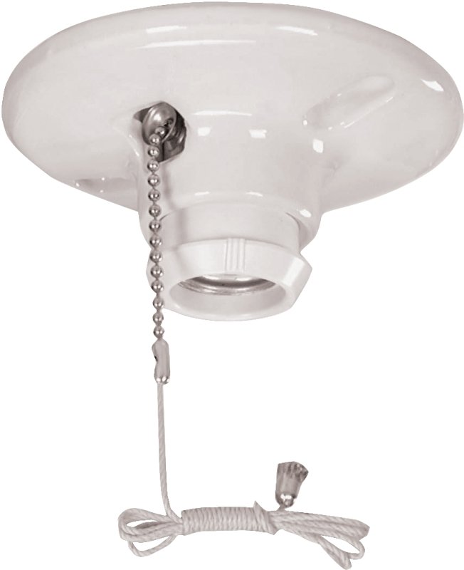 [6173249] LAMPHOLDER PORC WHT 250W 250V 