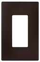 WALLPLATE 1G DECO POLY MID RB 