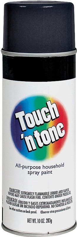 PAINT SPRAY GLOSS BLACK 10OZ  