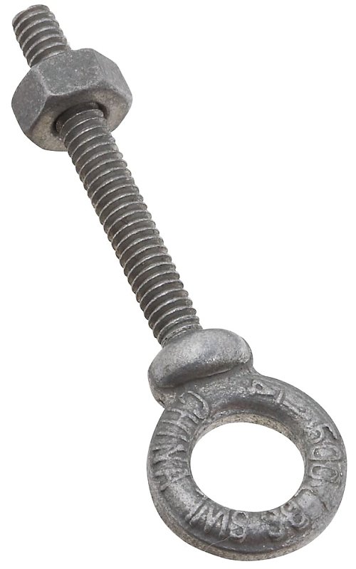 [4549937] EYE BOLT W/NUT 1/4X2IN GALV   