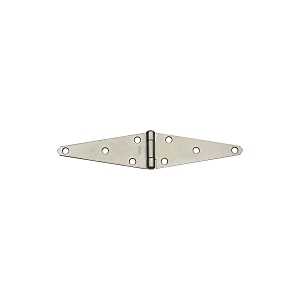 HINGE STRAP ZINC PLATED 6IN   