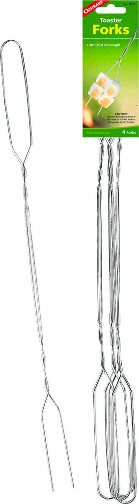 TOASTER FORK CHROME FINSH 20IN