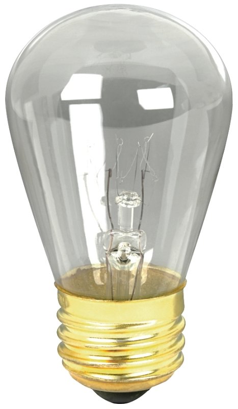[3445566] BULB INCANDST S14 11W 130V 4PK