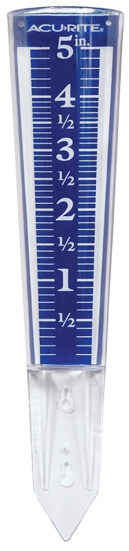 RAIN GAUGE CLEAR VU 12-1/2 LGT