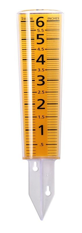 [6234884] RAIN GAUGE CLEAR VU 12-1/2 LGT