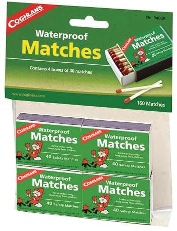 MATCH WATERPROOF 4 BOXES OF 45