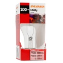 BULB LIGHT STD 200W CLEAR 1BX 