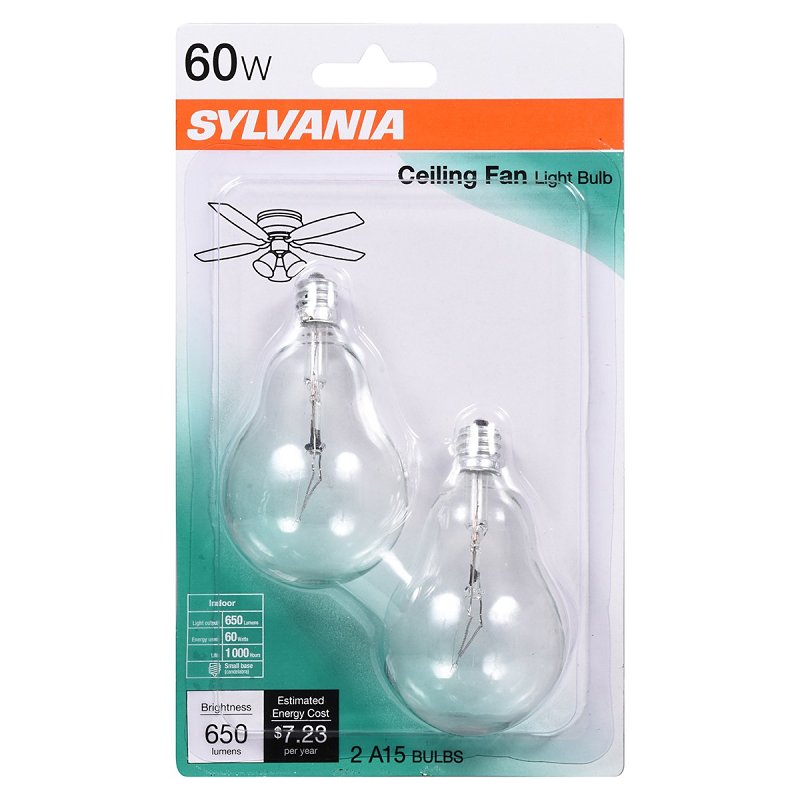 BULB FAN CLR A15 CDLBRA BS 60W