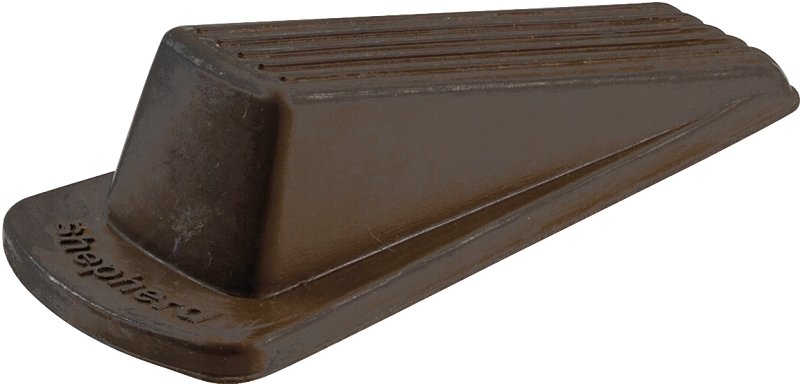 [6834378] DOORSTOP WEDGE HD RUBBER BROWN